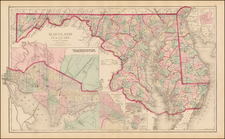 Mid-Atlantic Map By Frank A. Gray