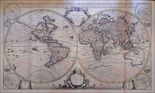 World and World Map By Pierre Mortier