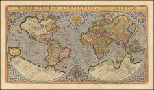 World and World Map By Rumold Mercator