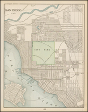 California Map By George F. Cram