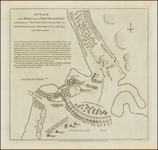 New England Map By Paul de Rapin de Thoyras
