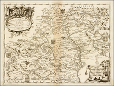 Czech Republic & Slovakia Map By Vincenzo Maria Coronelli