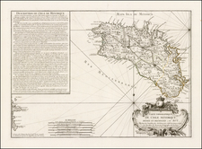 Spain and Balearic Islands Map By Jean de Beaurain