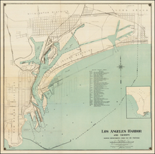 California Map By Harbor Department of the City of Los Angeles