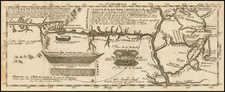 Midwest, Plains and Rocky Mountains Map By Baron de Lahontan