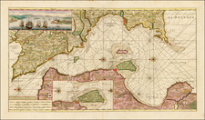 Scandinavia, Sweden and Denmark Map By Gerard Van Keulen