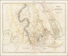 North Africa Map By John Arrowsmith