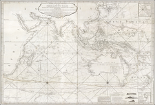 Indian Ocean, China, Japan, Korea, India, Southeast Asia, Philippines, Other Islands, Central Asia & Caucasus and Middle East Map By Laurie & Whittle