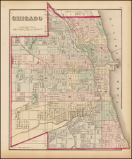 Midwest Map By O.W. Gray