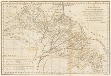 India and Central Asia & Caucasus Map By James Rennell