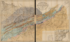 Virginia Map By Charles Rufus Boyd