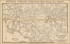 California Map By George H.  Rock