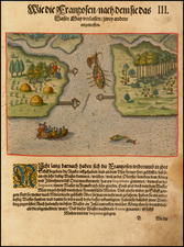 Southeast Map By Theodor De Bry