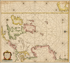 British Isles, Scandinavia and Germany Map By Jacobus Robijn