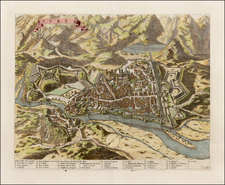 Italy, Northern Italy and Other Italian Cities Map By Johannes et Cornelis Blaeu