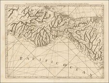 Mexico and Central America Map By Thomas Jefferys