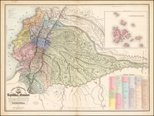 South America Map By Ferdinand Mayer & Co. / Manuel Villavicencio