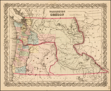  Map By Joseph Hutchins Colton