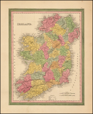 Ireland Map By Henry Schenk Tanner