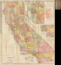 California Map By Rand McNally & Company