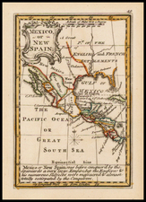 South, Southeast, Texas, Southwest and Mexico Map By John Gibson