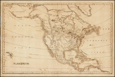 North America Map By Anonymous