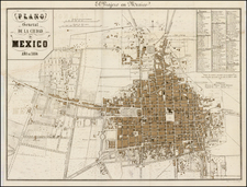 Mexico Map By Decaen & Debray