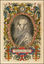 Portraits & People Map By Abraham Ortelius