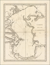 Central Asia & Caucasus Map By Johann Anton Guldenstadt