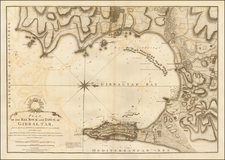 British Isles and Spain Map By William Faden