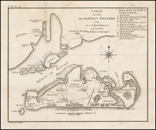 New England Map By Pierre Antoine Tardieu