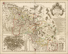 Poland Map By Georges Louis Le Rouge