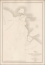 Hawaii and Hawaii Map By L.I. Duperrey