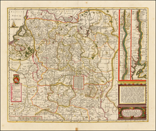 Poland, Russia and Baltic Countries Map By Moses Pitt