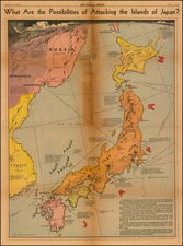 China, Japan, Korea and Russia in Asia Map By Charles H. Owens / Los Angeles Times