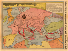 Europe, Europe, Mediterranean and North Africa Map By Charles H. Owens / Los Angeles Times