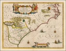 Southeast Map By Willem Janszoon Blaeu