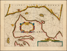 Scandinavia and Denmark Map By Willem Janszoon Blaeu