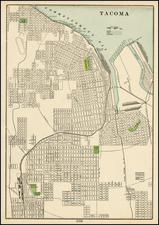  Map By George F. Cram