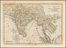 India and Southeast Asia Map By Christopher T. Middleton