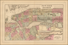 Mid-Atlantic Map By Samuel Augustus Mitchell Jr.