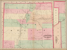 Southwest and Rocky Mountains Map By Asher  &  Adams