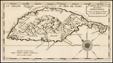 Caribbean Map By J. B.  Sorniquet