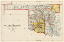 Plains Map By General Land Office