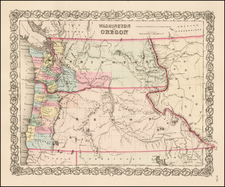  Map By Joseph Hutchins Colton