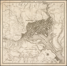 Mid-Atlantic and Southeast Map By Pierre Antoine Tardieu