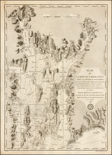 New England and Rhode Island Map By Depot de la Marine