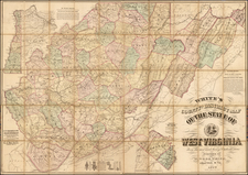 Mid-Atlantic and Southeast Map By M. Wood White