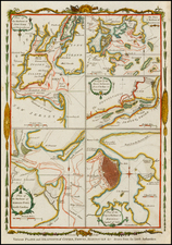 New England, Southeast and North America Map By Thomas Conder