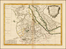 Nubie et Abissinie Projette et assujettie au Observations Astronomiques . . . 1771